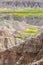 Scenic view at Badlands National Park, South Dakota, USA