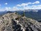 Scenic view of Banff National Park from Mount Norquay