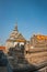 Scenic view of Bangkok temples, Thailand