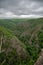 Scenic view of the Bode Gorge in Germany.