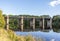 A scenic view of a bridge across river Dee near Duthie park, Aberdeen