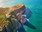 Scenic view of Cape Frehel, one of the most popular tourist destinations in Brittany, France