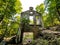 Scenic view of the Carbide Willson Ruins found in a forest