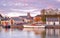 Scenic view of the Carrick on Shannon town in the County Leitrim, Ireland
