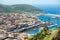 Scenic view at Castelsardo town