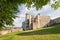 Scenic view of the castle ruins in Ogrodzieniec village. Poland