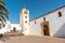 Scenic view of Cathedral de Santa of Betancuria, Spain