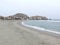 Scenic view of Cerro Azul beach located at south of Lima