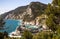 Scenic view on Chiesa di San Pietro, a coast church in Portovenere, Italy