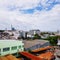 Scenic view of cityscape against sky