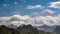 Scenic view of Dolomites