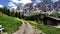 Scenic view in Dolomites