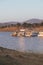 Scenic view of Don Pedro Lake Reservoir in California, USA