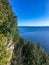 Scenic view at Ellison Bluff Park in Door County, Wisconsin