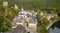 Scenic view of Esch sur sure town in Luxembourg in summer