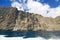 Scenic view of famous cliffs Los Gigantes, in Tenerife, Canary islands, Spain.