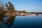 Scenic view of fishermen houses