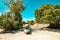 Scenic view of a fishing boat at Mida Creek against Mangrove forests in Watamu, Malindi District in Kilifi County, Kenya