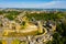 Scenic view of the Fougeres castle. City of Fougeres. France