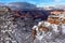 Scenic view of the Grand Canyon after a winter snow storm.