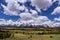 Scenic view of the Grand Tetons Mountain Range in Grand Teton National Park, Wyoming