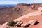 Scenic view from the Grand Viewpoint trail in Canyonlands National Park