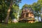 Scenic view of Greek Catholic wooden Mother of God church, UNESCO, Chotyniec, Poland