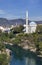 Scenic view of the historic city of Mostar, Bosnia