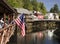 Scenic View of Historic Creek Street on Ketchikan, Alaska