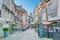 Scenic view in Honfleur, coastal village in Lower Normandy, France.