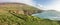 Scenic view of irish coastline in Kerry, Ireland