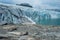 Scenic view of Jostedalsbreen glacier.