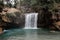 Scenic view of Kawasan Falls Canyoneering Badian Cebu Philippines