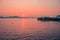 Scenic view of Khmer fishing boats in the harbor of Koh Sdach Island