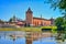 Scenic view of the Kolomna Kremlin tower and walls