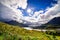 Scenic view of the lake and mountains, Scotland