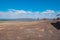 Scenic view of Lake Turkana in Loiyangalani District in Turkana County, Kenya