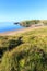 Scenic view of Llanddwyn island