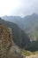 Scenic View Of Machu Picchu, Peru Valleys, Mountains And Stone Walls