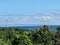 Scenic view of Mackinaw Bridge in Michigan