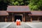 Scenic view at  Meji Jingu or Meji Shrine area in Tokyo.