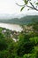 Scenic view of the Mekong River from atop Mount Phousi in Luang Prabang, Laos