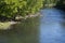 Scenic view of middle fork river