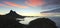 A Scenic View from Mirador Lookout, San Carlos, Sonora, Mexico