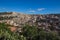 Scenic view of Modica and San Giorgio cathedral