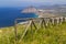 Scenic view on Monte Cofano in Erice, Sicily, Italy durng a clear sunny day