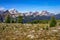 Scenic view of mountains in Banff national park, Alberta, Canada