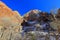 Scenic view of mountains in Zion national park, Springdale,