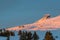 Scenic view of Mt. Hood   National Forest when sunset.Portland,Oregon,usa