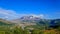 Scenic view on Mt St Helens from Castle Lake viewpoint